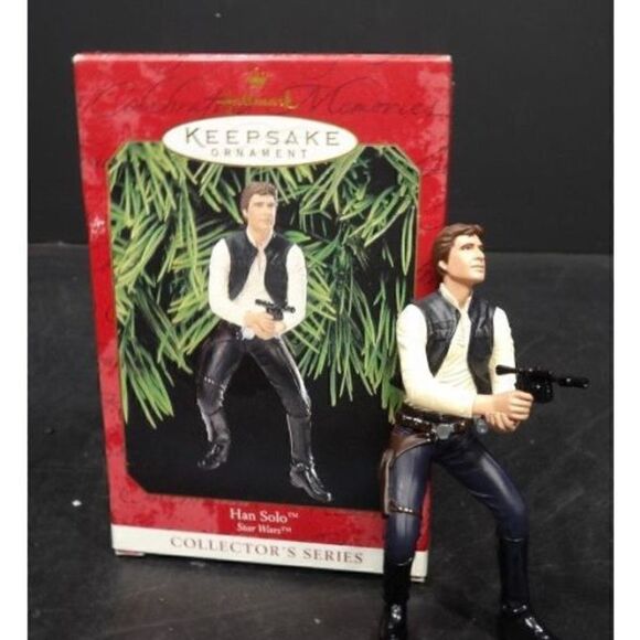 Keepsakes Hallmark Star Wars ornaments Hans Solo - Picture 1 of 1